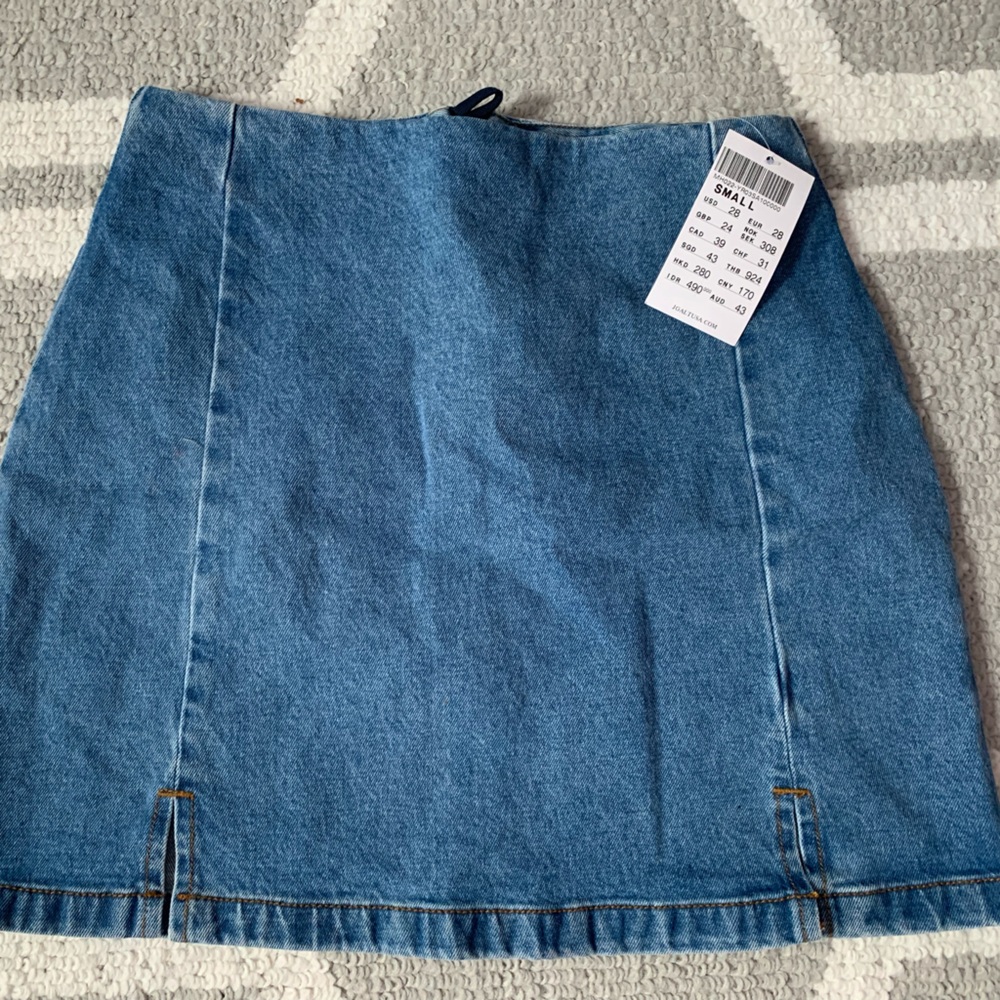 brandy melville cara jean skirt